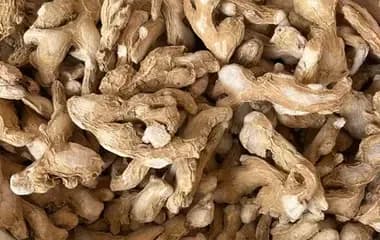 Dried ginger whole spice