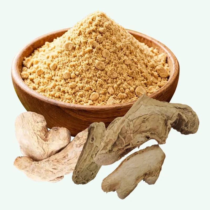 Dried ginger powder spice